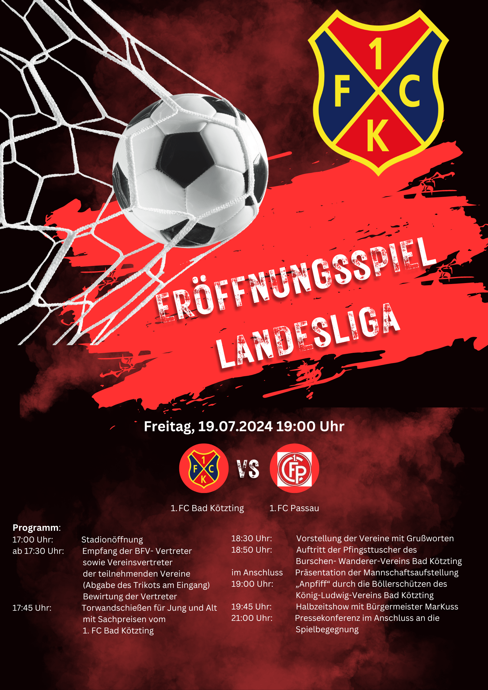 Landesliga-Eröffnungsspiel