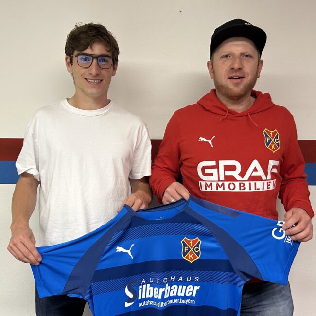 Jonathan Auburger wechselt zum 1. FC Bad Kötzting.